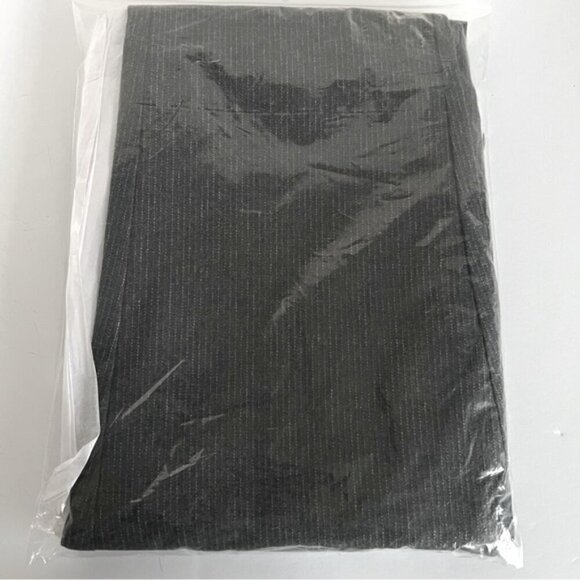 Mango - Men's Pinstripe cotton slim-fit trousers -Dark Heather Grey. Size: 36 US - Picture 3 of 16